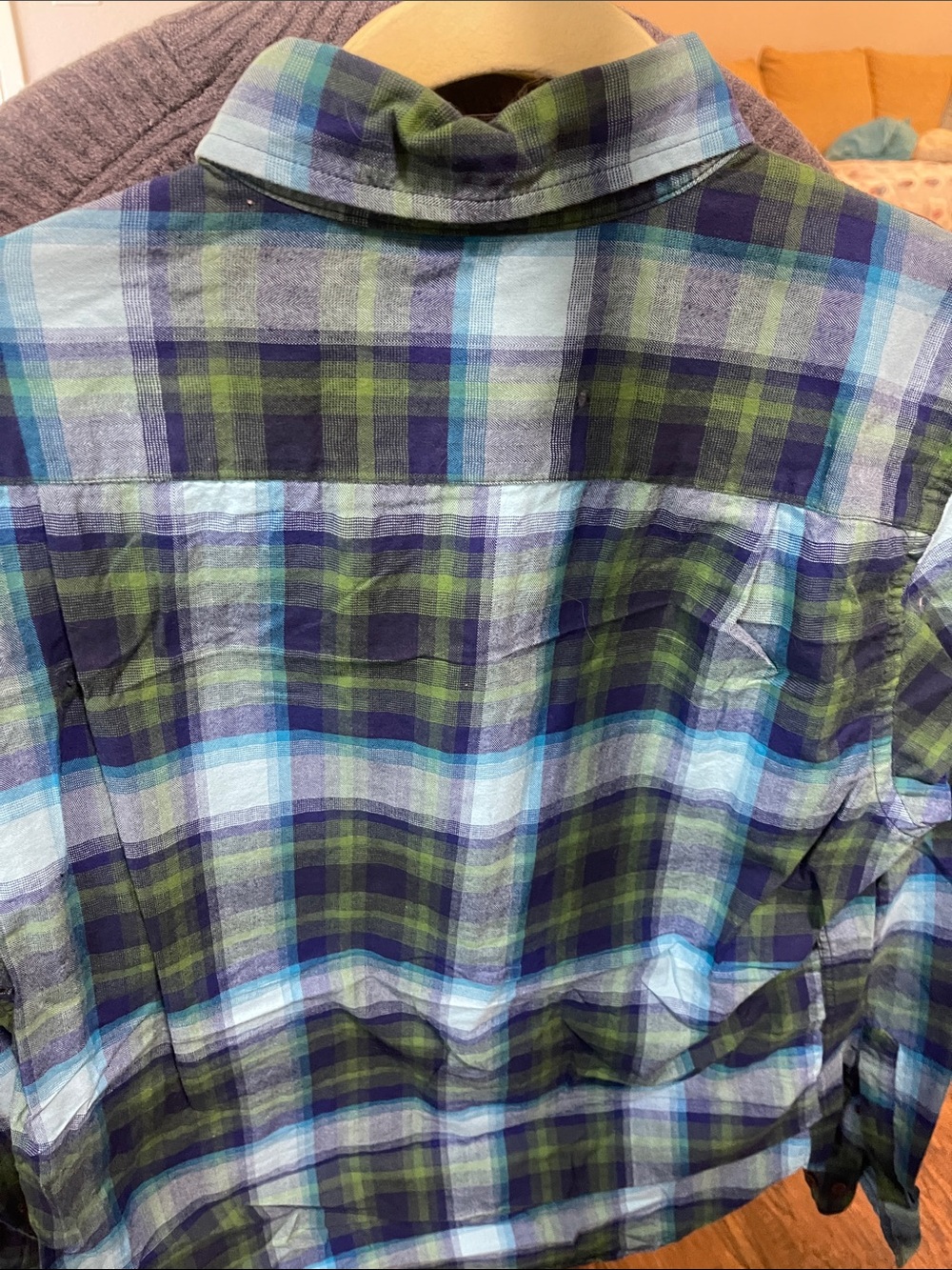 Plaid button down - Picture 2 of 3